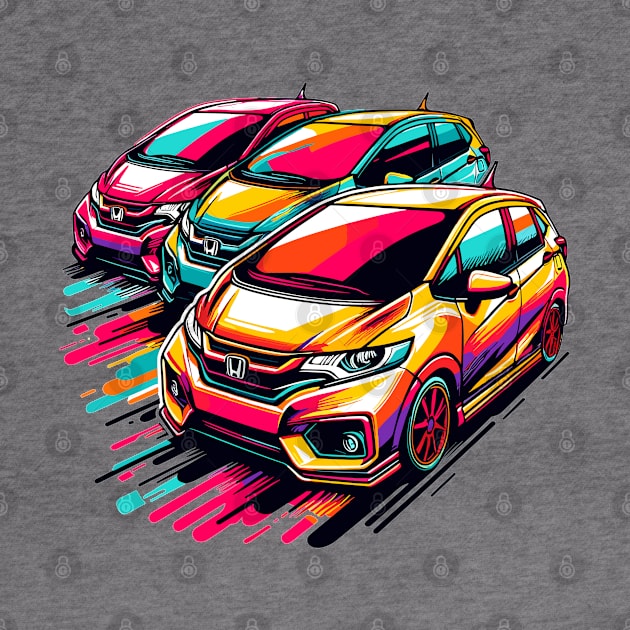 Honda Jazz by Vehicles-Art